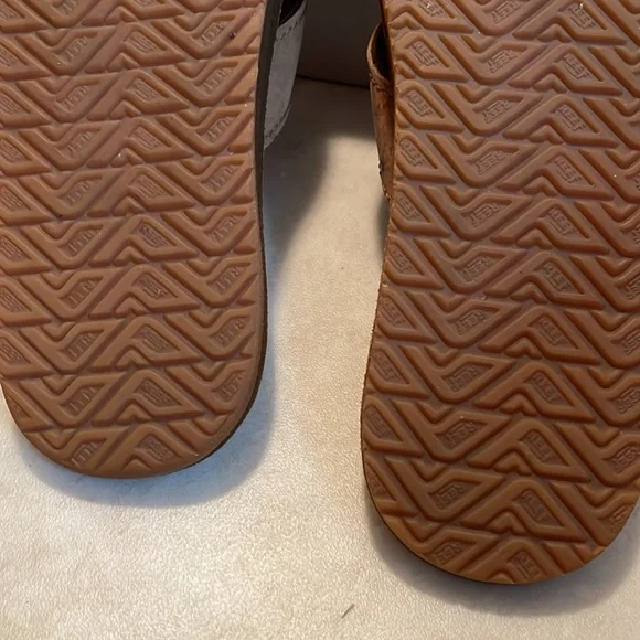 Reef leather smoothy flip flop men’s size 10 - Picture 10 of 11